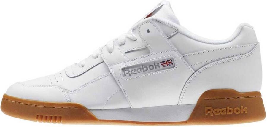 REEBOK CLASSICS Workout Plus Sneakers White Carbon Classic Red Reebok Royal Gum Heren