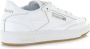 Reebok Club C 85 white light grey gum Wit Leer Lage sneakers Dames - Thumbnail 10
