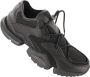 Reebok Classic Run R 96 Heren Sneakers Sportschoenen Schoenen Zwart CN4605 - Thumbnail 4
