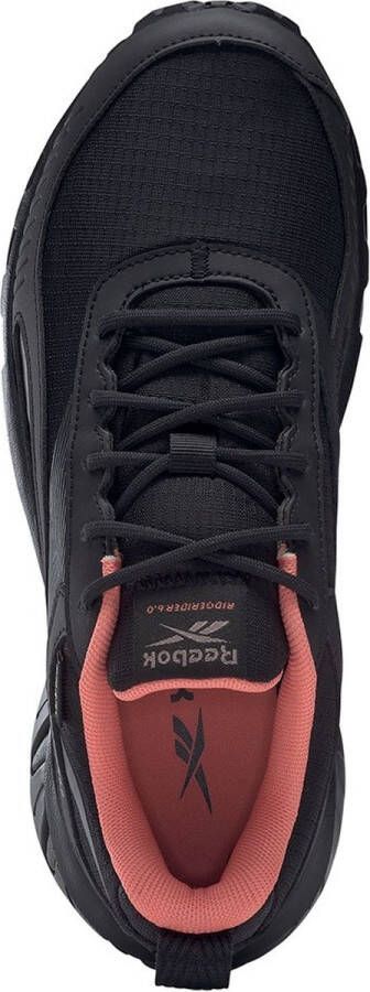 Reebok Ridgerider 6 Goretex Trailrunningschoenen Dames Core Black Twisted Coral Tech Metallic