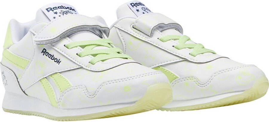Reebok Royal Cljog 3.0 1V Sneakers Met Klittenband Ftwr White Energy Glow Ftwr White