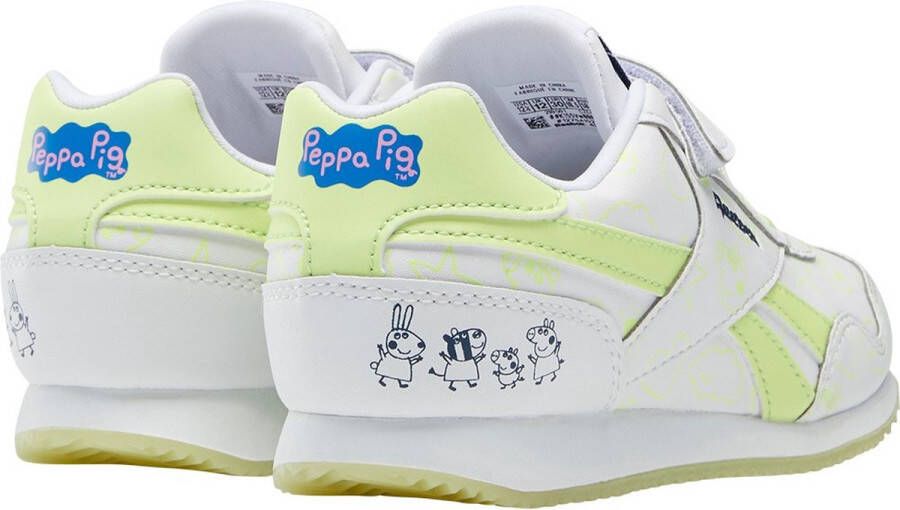 Reebok Royal Cljog 3.0 1V Sneakers Met Klittenband Ftwr White Energy Glow Ftwr White - Foto 3