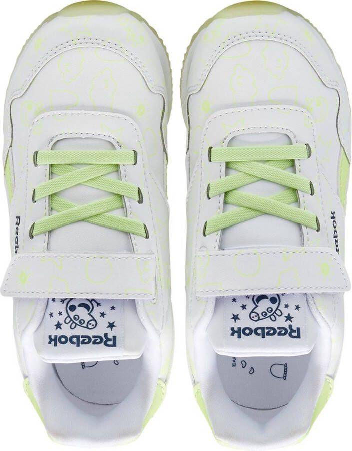 Reebok Royal Cljog 3.0 1V Sneakers Met Klittenband Ftwr White Energy Glow Ftwr White - Foto 4
