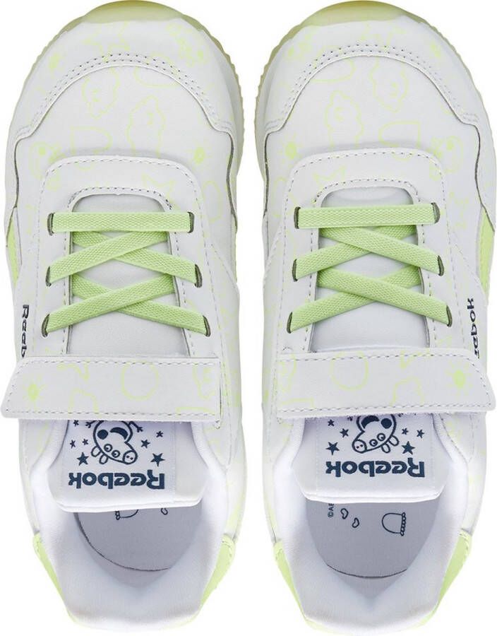 Reebok Royal Cljog 3.0 1V Sneakers Met Klittenband Ftwr White Energy Glow Ftwr White