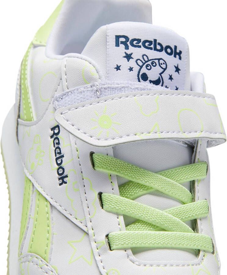 Reebok Royal Cljog 3.0 1V Sneakers Met Klittenband Ftwr White Energy Glow Ftwr White - Foto 5