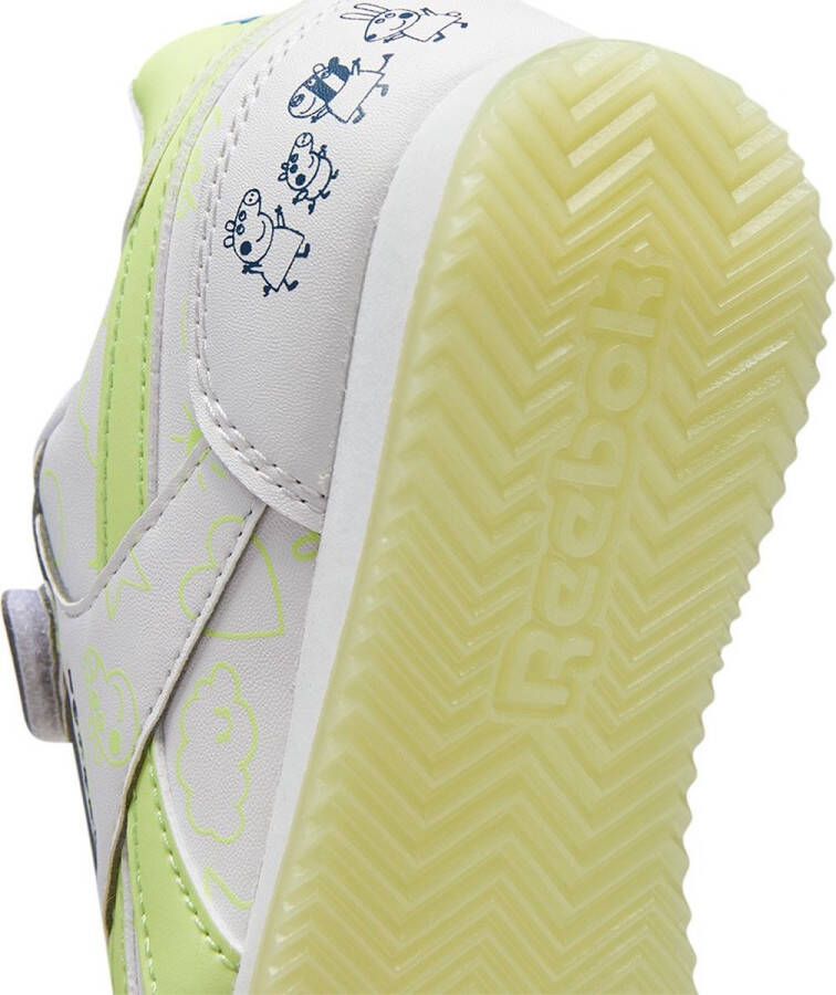 Reebok Royal Cljog 3.0 1V Sneakers Met Klittenband Ftwr White Energy Glow Ftwr White - Foto 6