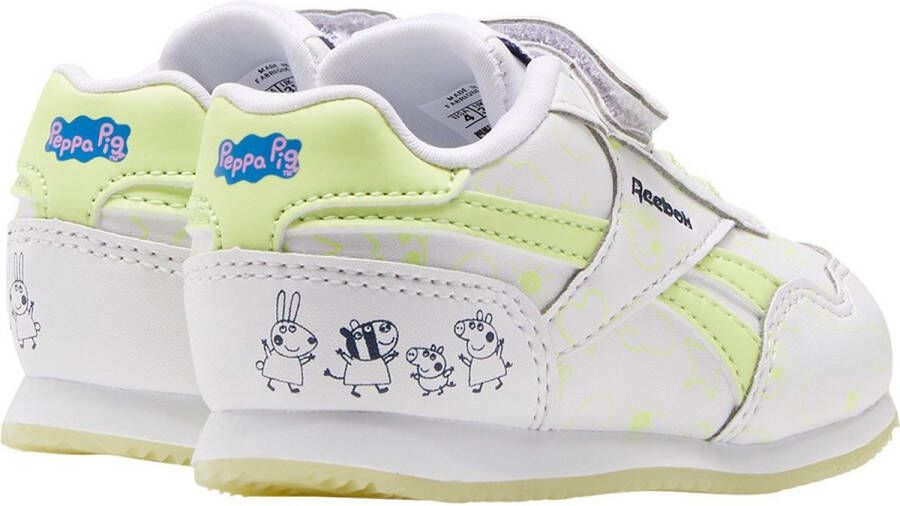 Reebok Royal Cljog 3.0 1V Sneakers Met Klittenband Voor Baby´s Ftwr White Energy Glow Ftwr White