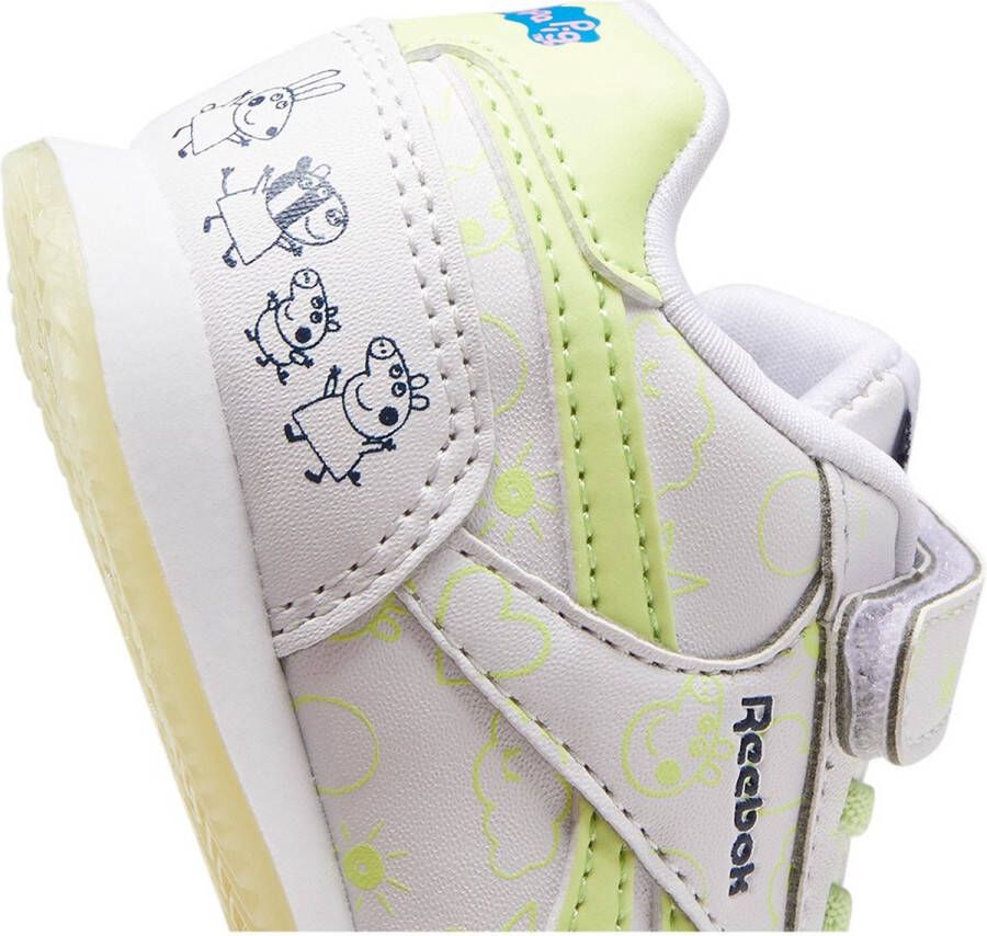 Reebok Royal Cljog 3.0 1V Sneakers Met Klittenband Voor Baby´s Ftwr White Energy Glow Ftwr White