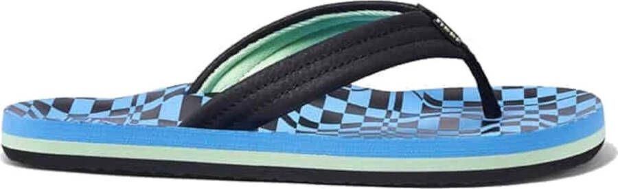 Reef Ahi Slippers blauw Synthetisch