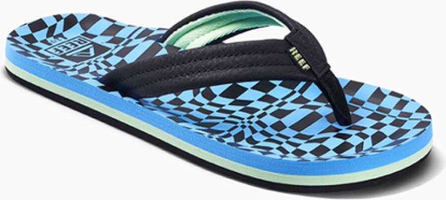 Reef Ahi Slippers blauw Synthetisch