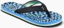 Reef Ahi Slippers blauw Synthetisch - Thumbnail 7