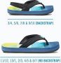 Reef Ahi Teenslippers Zomer slippers Meisjes Blauw - Thumbnail 4