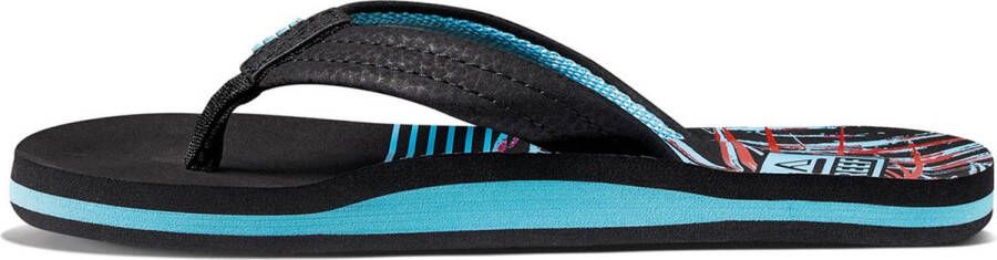 Reef Ahi Teenslippers Zomer slippers Jongens Zwart