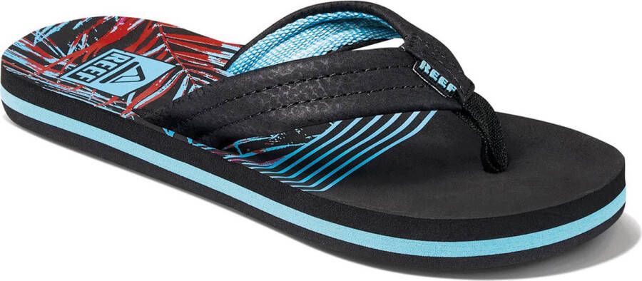 Reef Ahi Teenslippers Zomer slippers Jongens Zwart