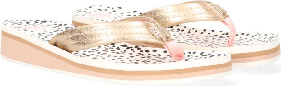 Reef Ahi Wedge Teenslippers Meisjes Wit