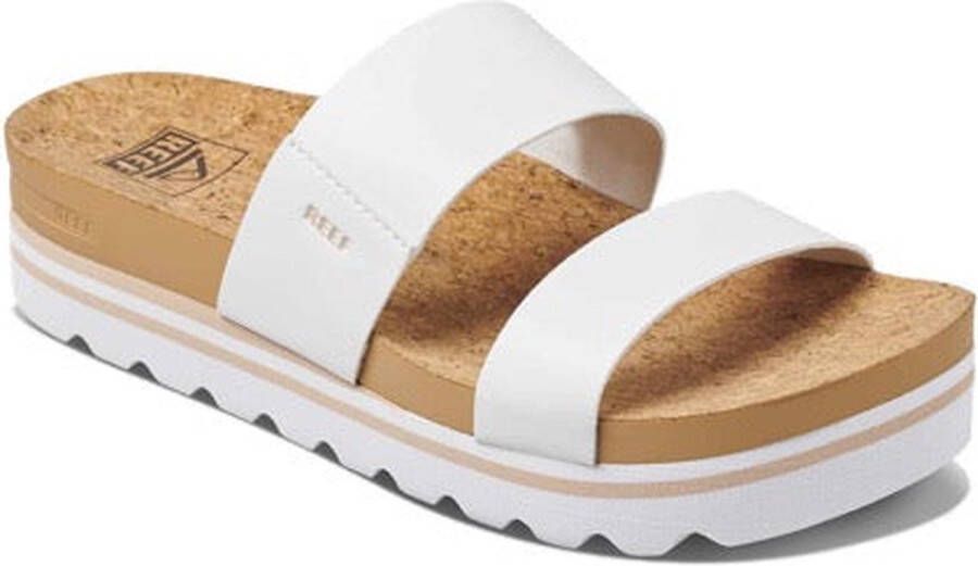 Reef Cushion Bounce Vista Hi Dames Slippers Cloud