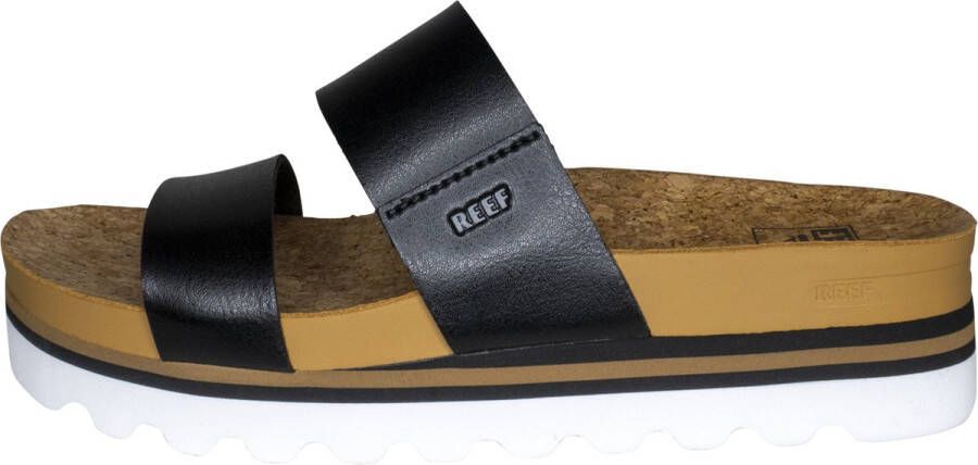 Reef Cushion Bounce Vista Hi Dames Slippers Zwart