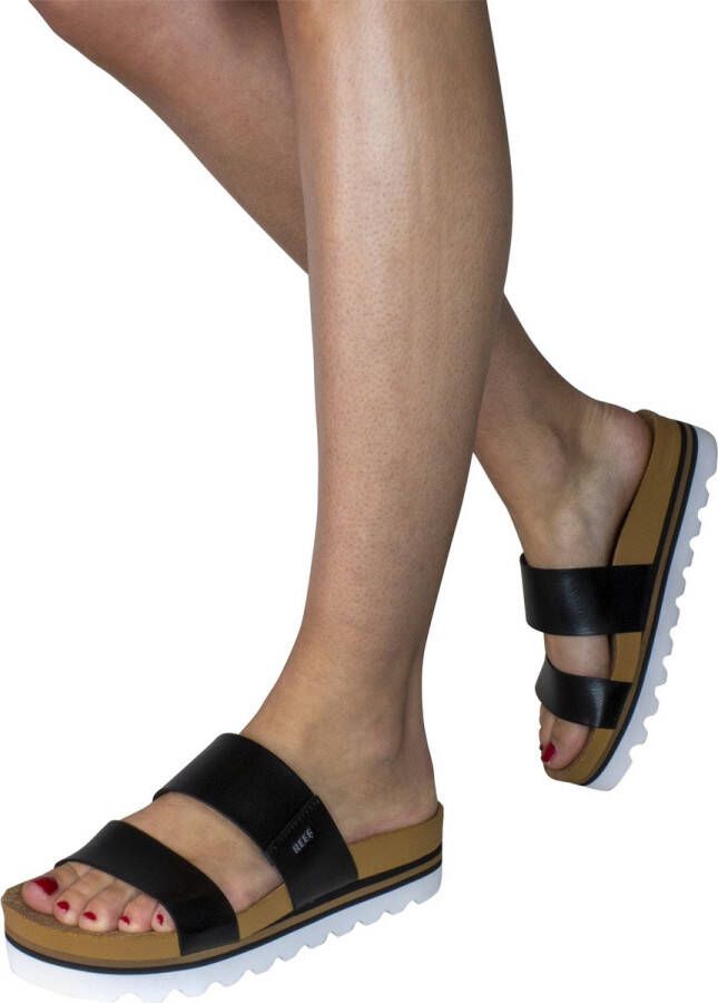 Reef Cushion Bounce Vista Hi Dames Slippers Zwart