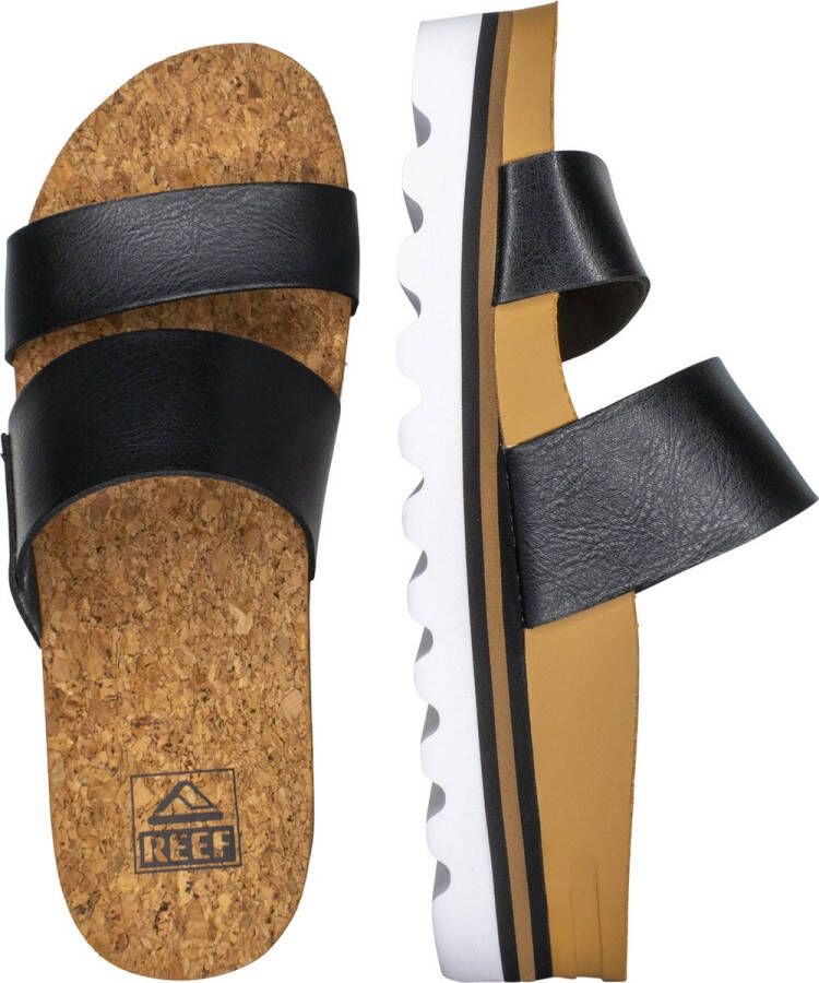 Reef Cushion Bounce Vista Hi Dames Slippers Zwart