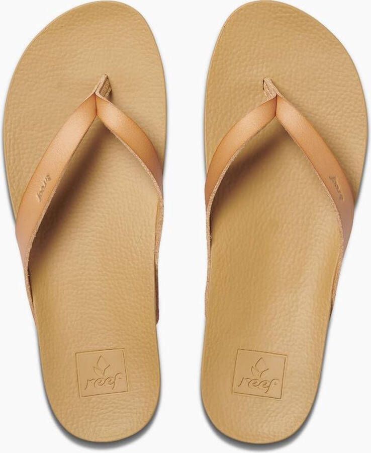 Reef CUSHION COURT NATURAL Volwassenen Dames slippers Kleur: Cognac - Foto 8