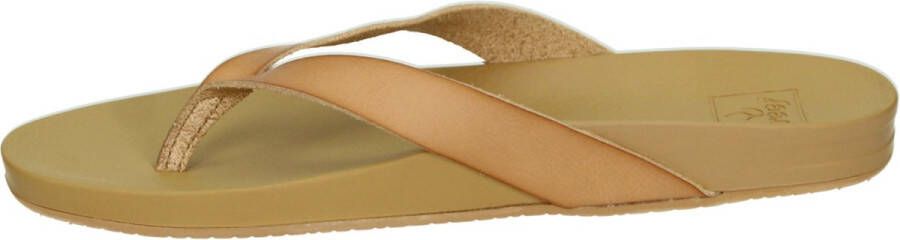 Reef CUSHION COURT NATURAL Volwassenen Dames slippers Kleur: Cognac - Foto 7