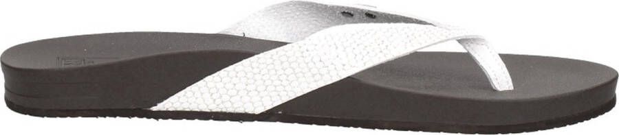 Reef Cushion Court Teenslippers Dames Wit