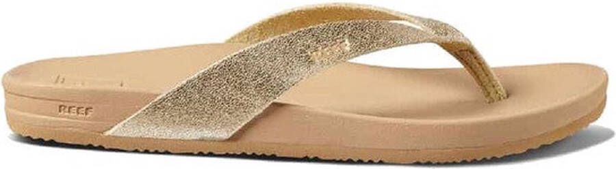 Reef Cushion Court Teenslippers Tan champagne