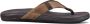 Reef Bruin Tinten Cushion Phantom Teenslippers Zomer slippers Heren Bruin - Thumbnail 10