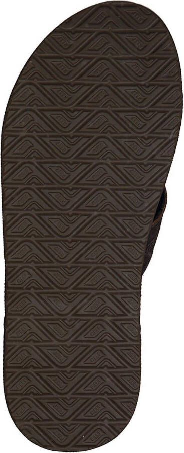 Reef Cushion Phantom Heren Slippers Zwart Bruin