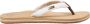 Reef Cushion Sands Teenslippers Zomer slippers Dames Wit - Thumbnail 5