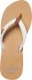 Reef Cushion Sands Teenslippers Zomer slippers Dames Wit - Thumbnail 7