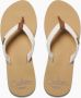 Reef Cushion Sands Teenslippers Zomer slippers Dames Wit - Thumbnail 9