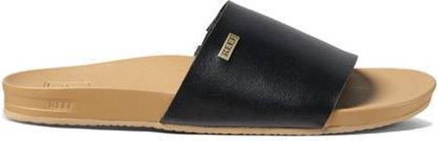 Reef Cushion Scout Dames Slippers Black Natural