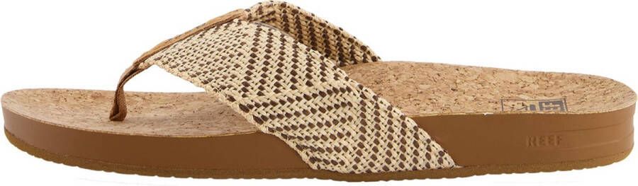 Reef Cushion Strand Dames Slippers Bruin