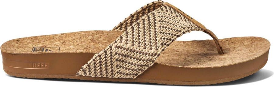 Reef Cushion Strand Dames Slippers Bruin