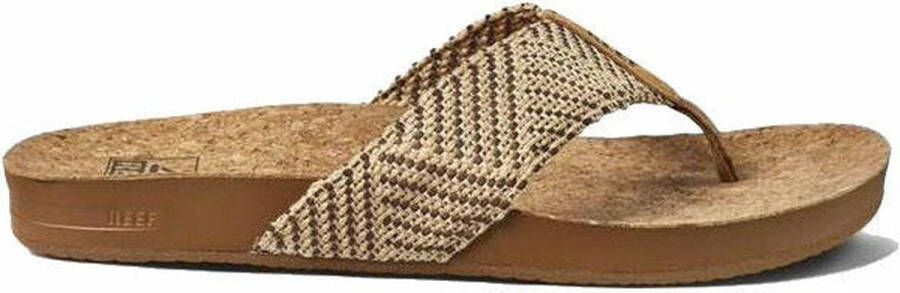 Reef Cushion Strand Teenslippers Chocolate - Foto 3