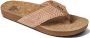 Reef Cushion Strand Teenslippers Zomer slippers Dames Roze - Thumbnail 7