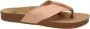 Reef Cushion Strand Teenslippers Zomer slippers Dames Roze - Thumbnail 9