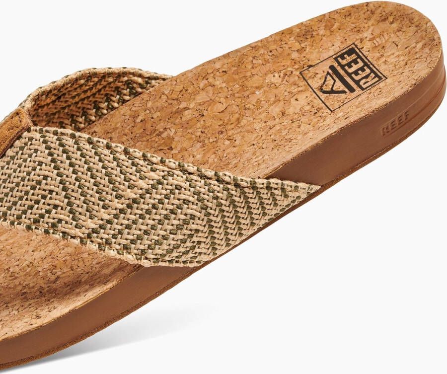 Reef Cushion Strand Teenslippers Dames Groen