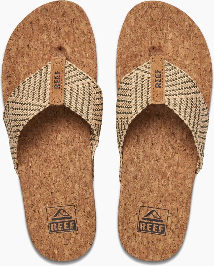 Reef Cushion Strand Teenslippers Dames Groen