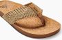 Reef Cushion Strand Teenslippers Zomer slippers Dames Groen - Thumbnail 7