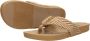 Reef Bruin Tinten Cushion Strand Teenslippers Zomer slippers Dames Camel - Thumbnail 10