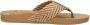 Reef Bruin Tinten Cushion Strand Teenslippers Zomer slippers Dames Camel - Thumbnail 8