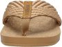 Reef Bruin Tinten Cushion Strand Teenslippers Zomer slippers Dames Camel - Thumbnail 12