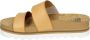 Reef CUSHION VISTA HI NATURAL Volwassenen Dames slippers Kleur: Cognac - Thumbnail 10