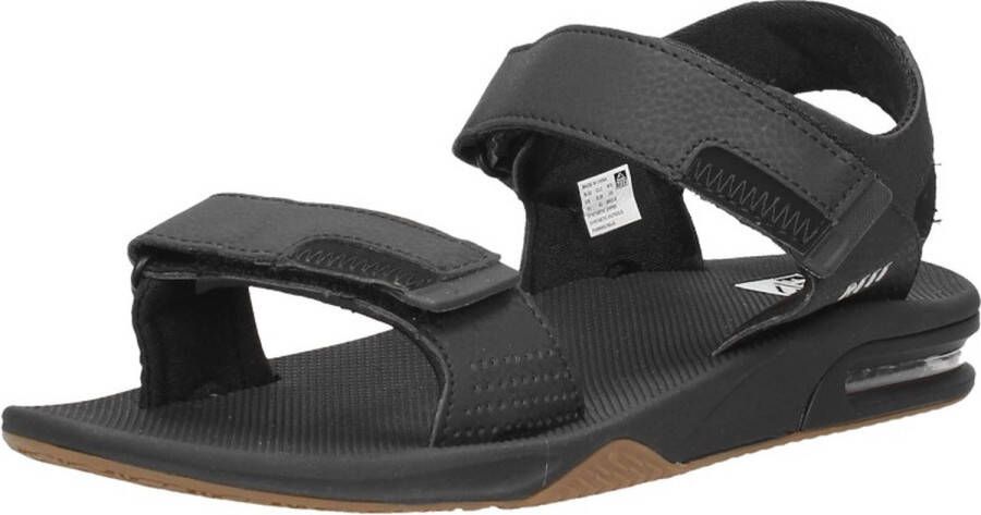 Reef Fanning Baja Heren Slippers Black Sliver - Foto 9