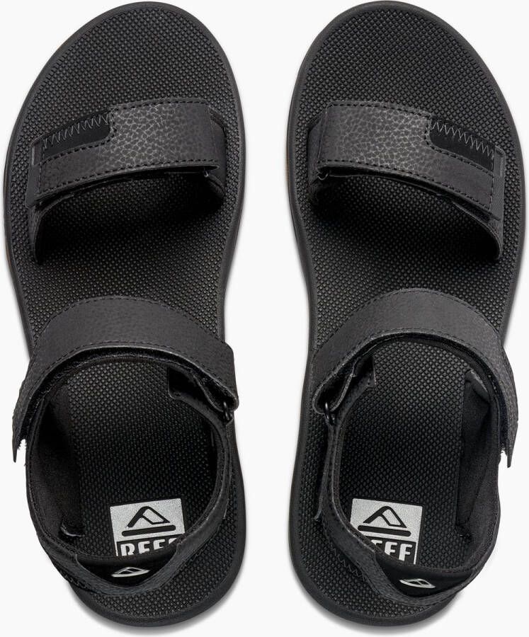 Reef Fanning Baja Heren Slippers Black Sliver - Foto 10