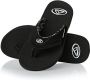 Reef Fanningblack Dames Slippers Zwart - Thumbnail 3