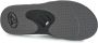 Reef Fanningblack Grey Dames Slippers Zwart Grijs - Thumbnail 4