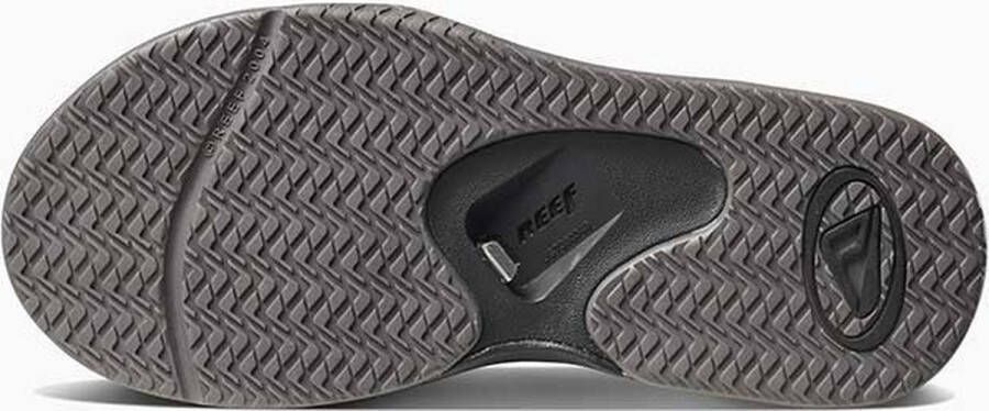 Reef Fanning Dames Slippers Zwart Grijs